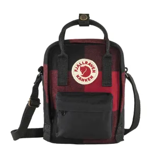 Fjallraven Kanken Re-Wool Sling Red-Black Fjällräven Kånken Bags