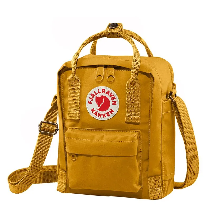 Fjallraven Kanken Sling Cross Body Bag Ochre Fjällräven Kånken Bags