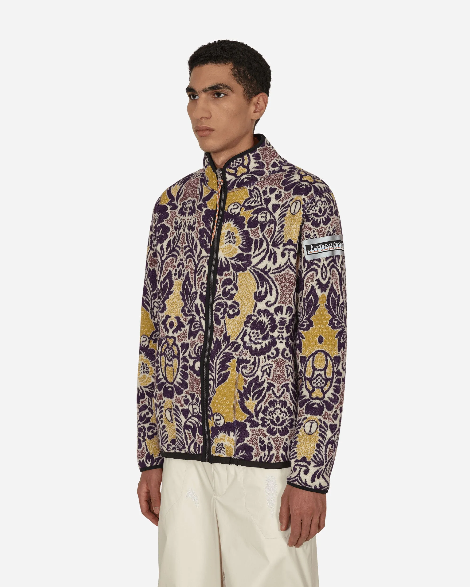 Fleur Fleece Zip Jacket Multicolor