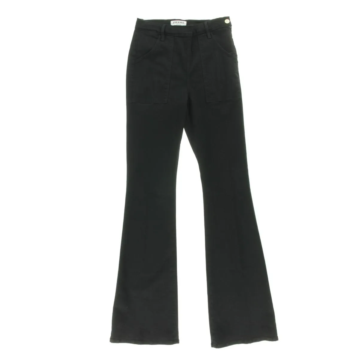 Frame Denim Womens Le Flare de Françoise High Rise Stretch Flare Jeans
