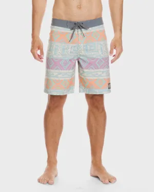 Global Heat 19" Boardshorts - Dusty Rose