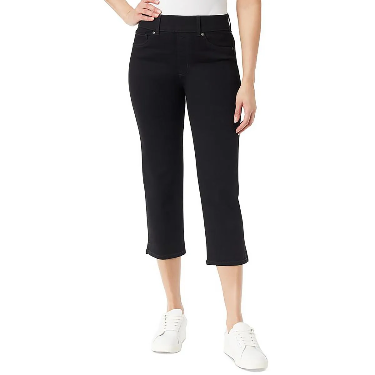 Gloria Vanderbilt Womens Denim Slimming Capri Jeans