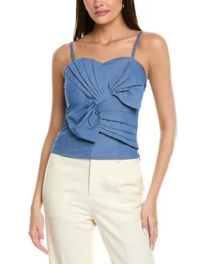 Gracia Bow Front Bustier Top
