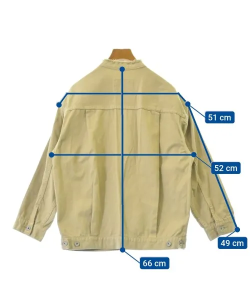 Green Label Relaxing Denim jackets