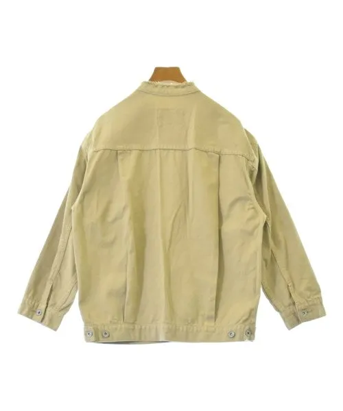 Green Label Relaxing Denim jackets