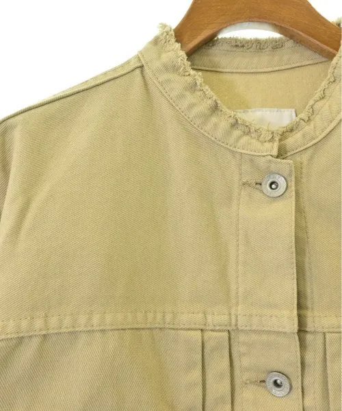 Green Label Relaxing Denim jackets