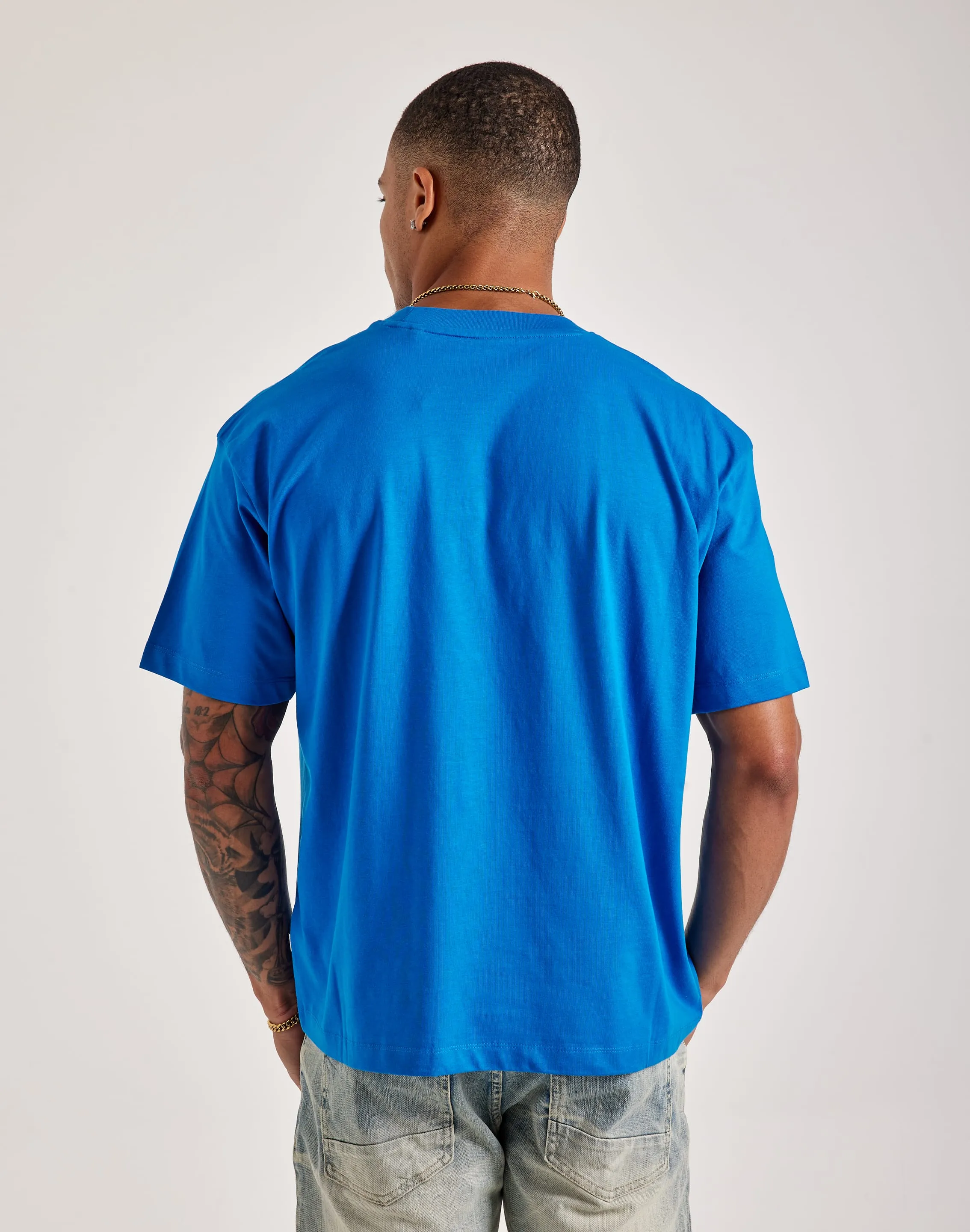Guess Embroidered Jeans Logo Tee
