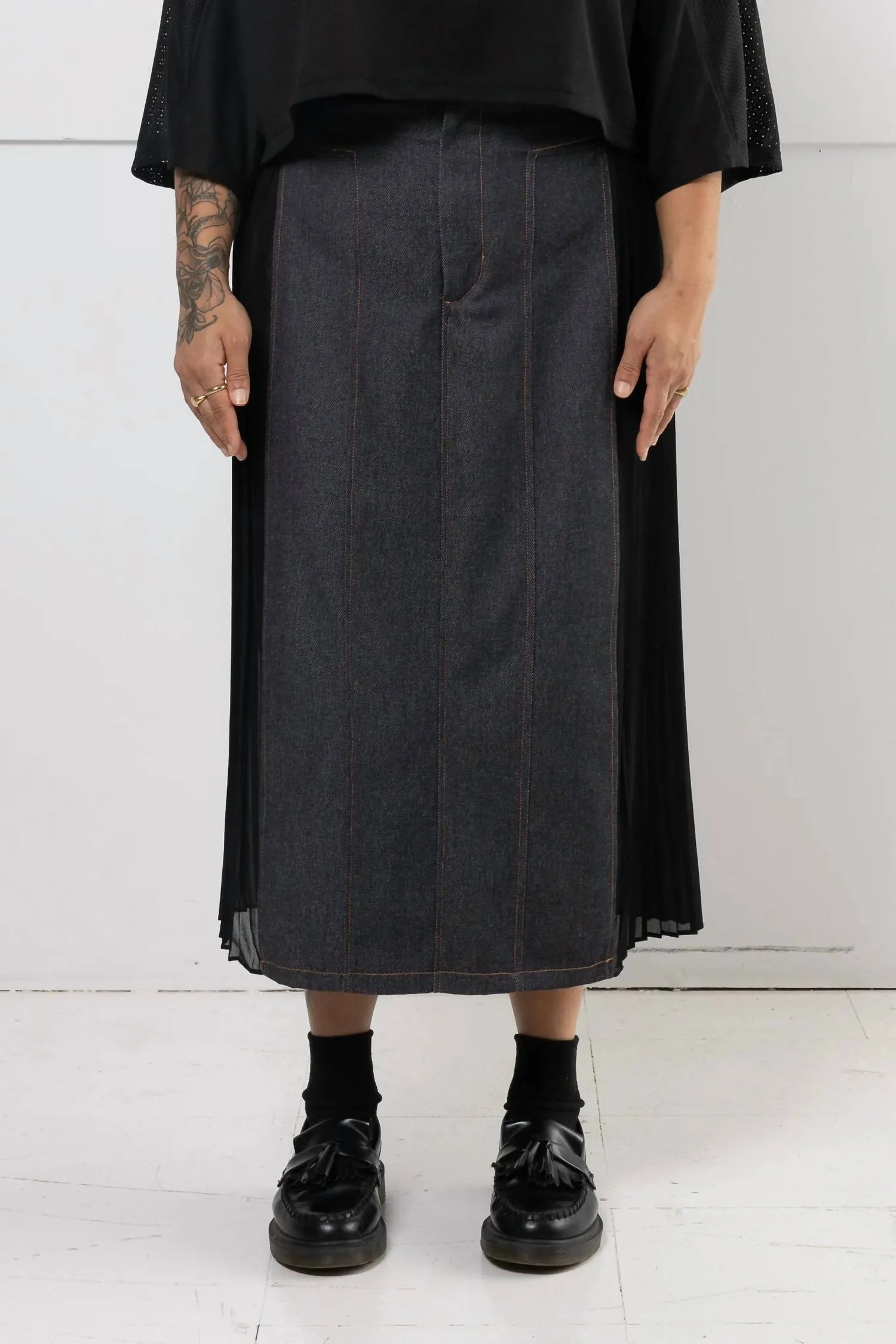 Harmony Skirt In Denim
