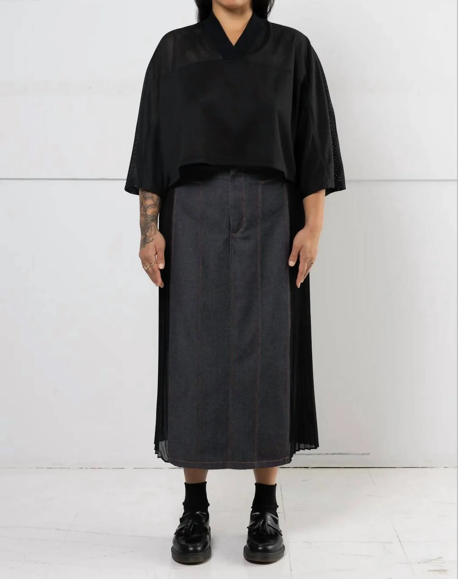 Harmony Skirt In Denim