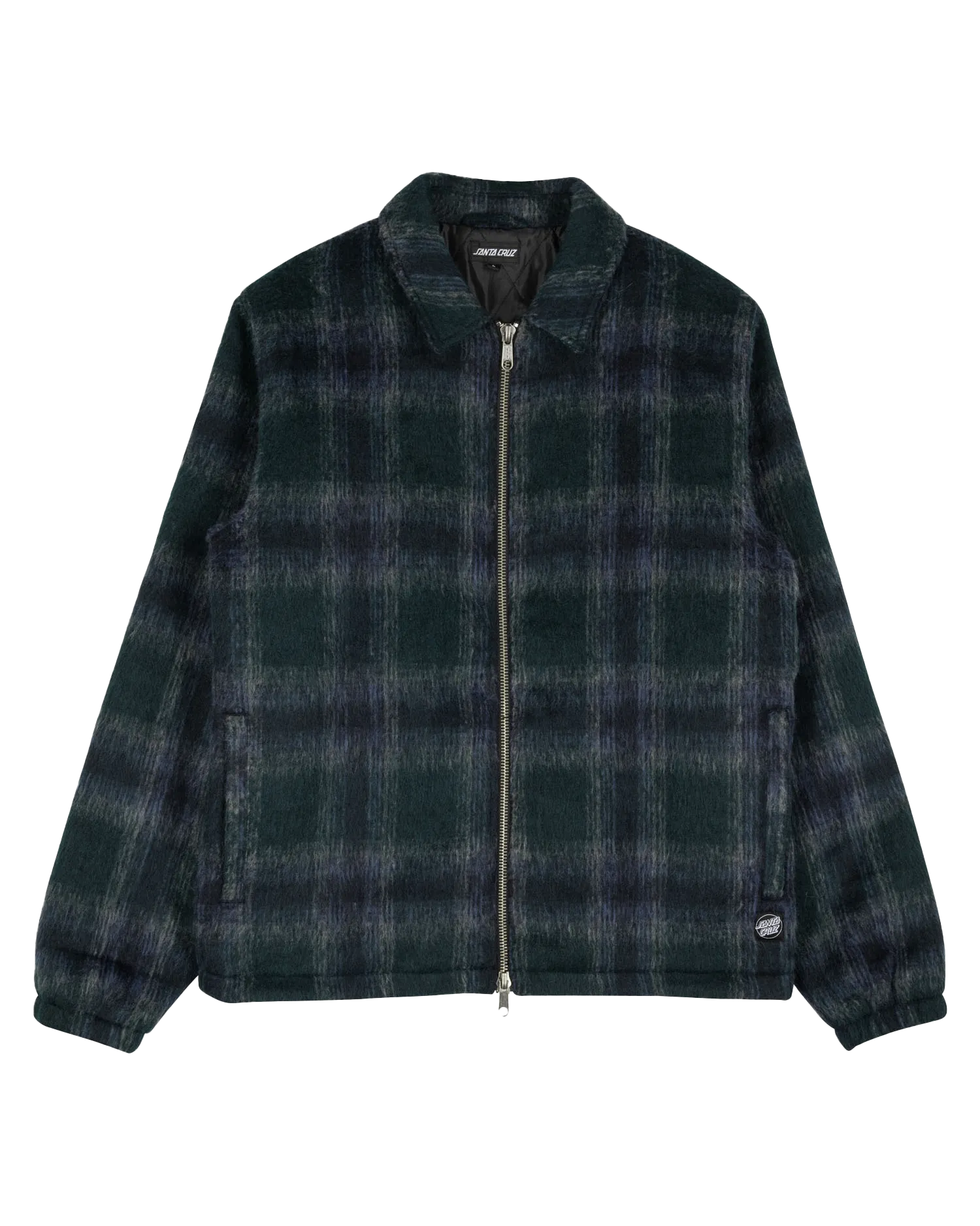 Hideout Jacket in Navy, Blue & Grey Check