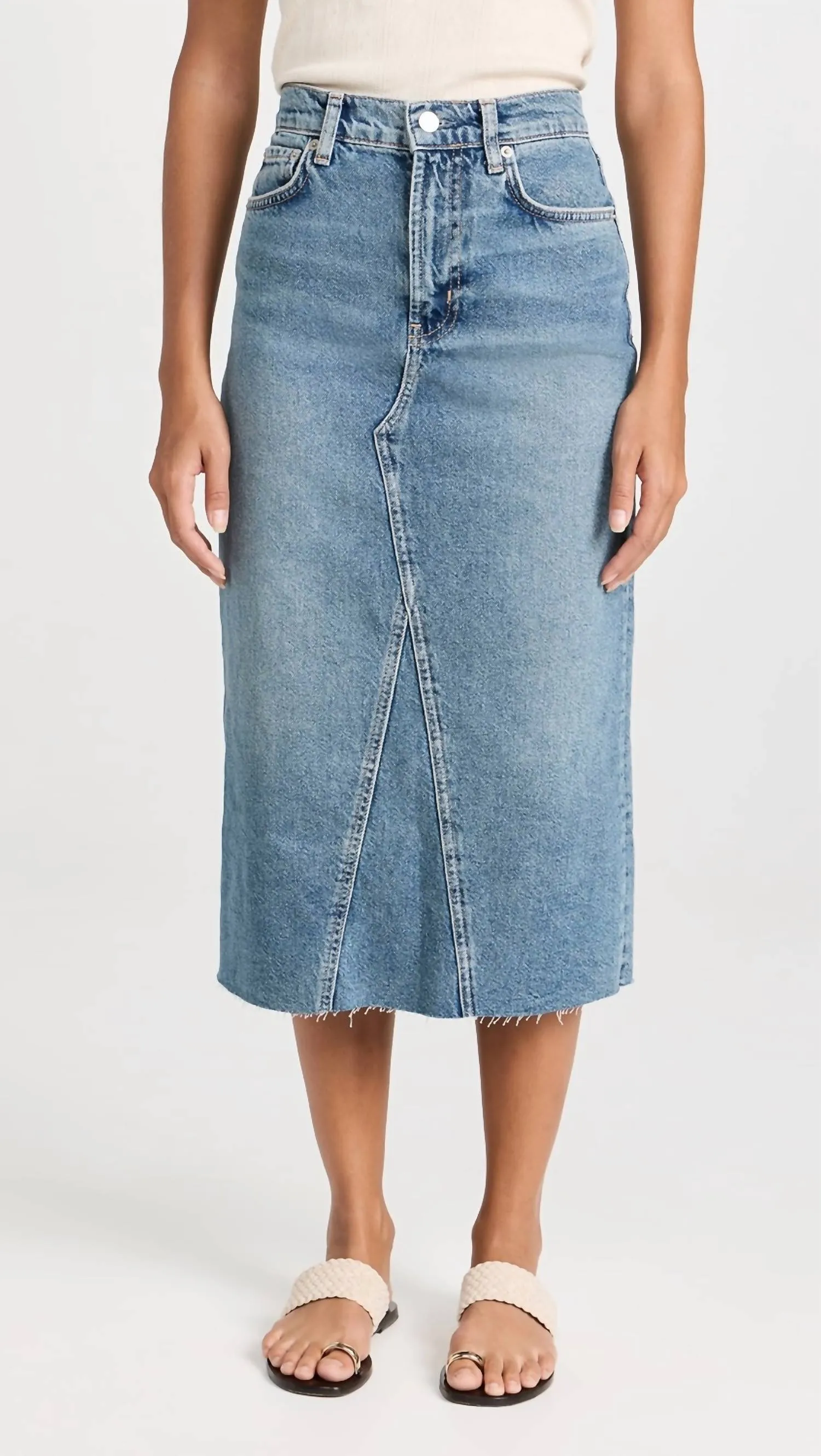 Highland Skirt In Vintage Sapphire