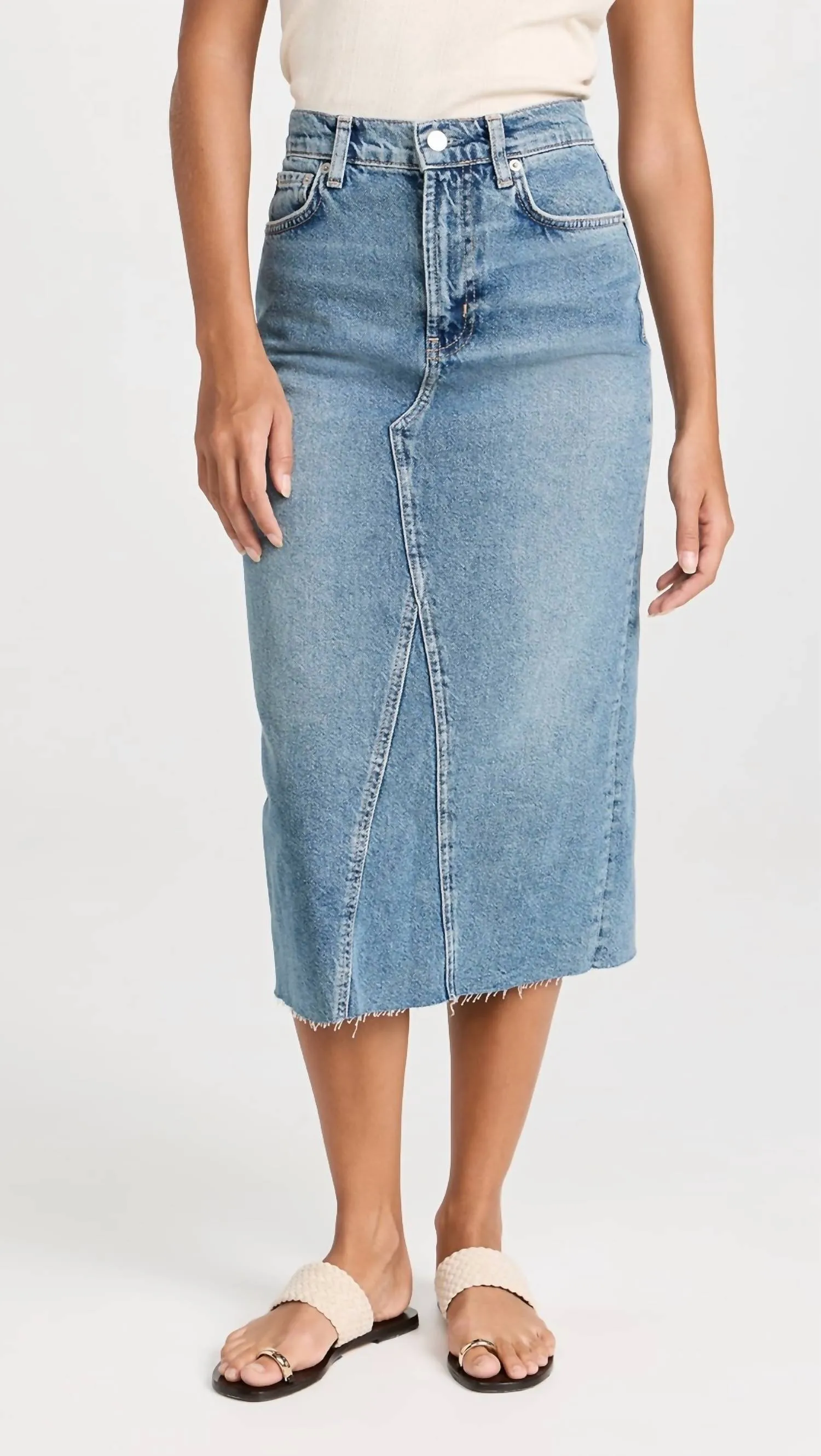 Highland Skirt In Vintage Sapphire