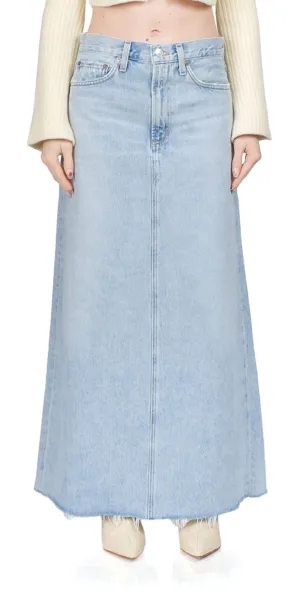 Hilla Denim Skirt In Practice