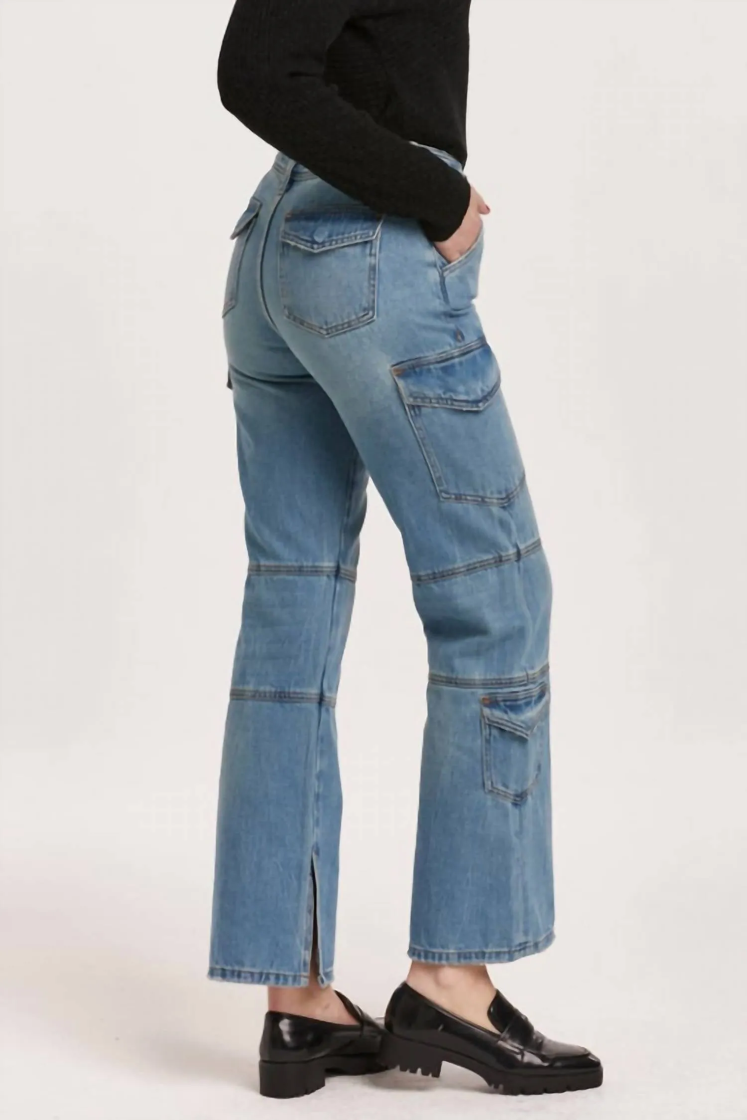 Hudson Cargo Jeans In Vonna