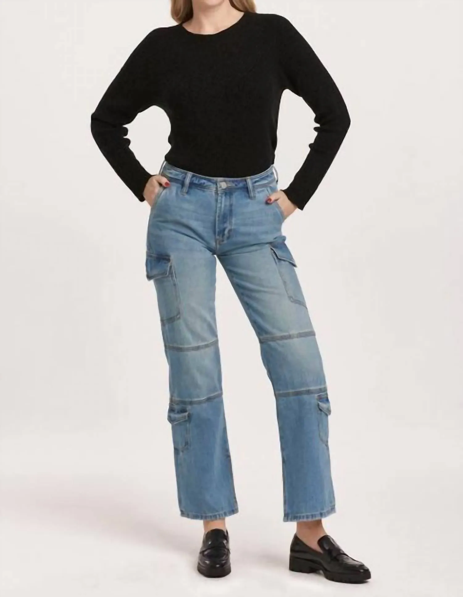 Hudson Cargo Jeans In Vonna