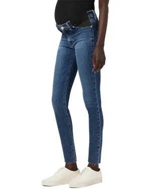 HUDSON Jeans Nico Super Skinny Crop (Maternity) Lotus Maternity Jean