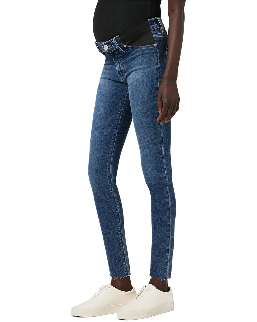 HUDSON Jeans Nico Super Skinny Crop (Maternity) Lotus Maternity Jean