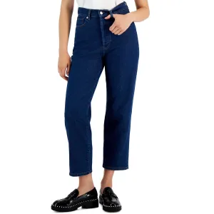 Hugo Womens High Rise Cropped Ankle Jeans