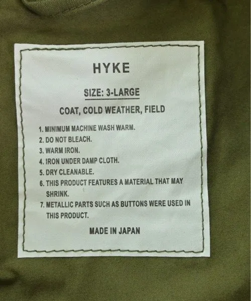 HYKE Millitary jackets