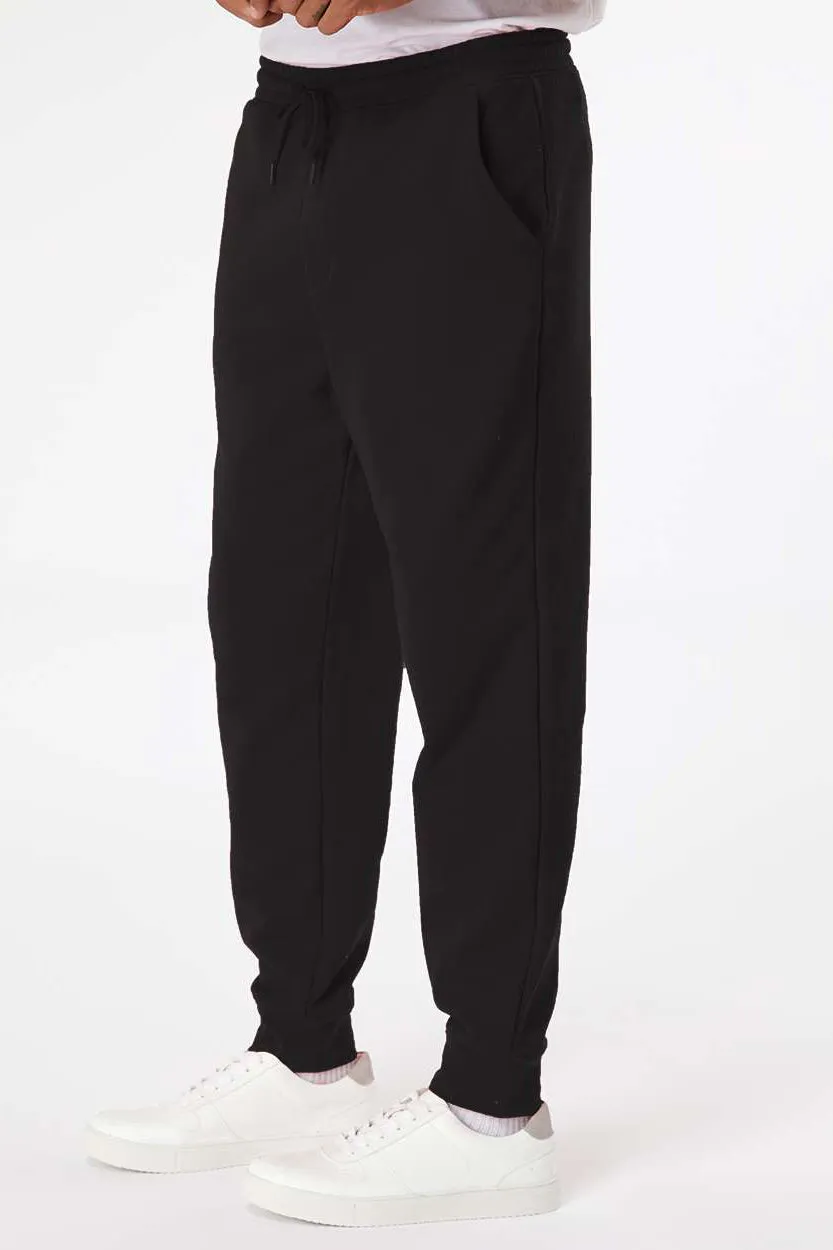 Independent Trading Company Mens Fleece Sweatpants w/ Pockets - Black