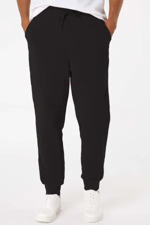 Independent Trading Company Mens Fleece Sweatpants w/ Pockets - Black