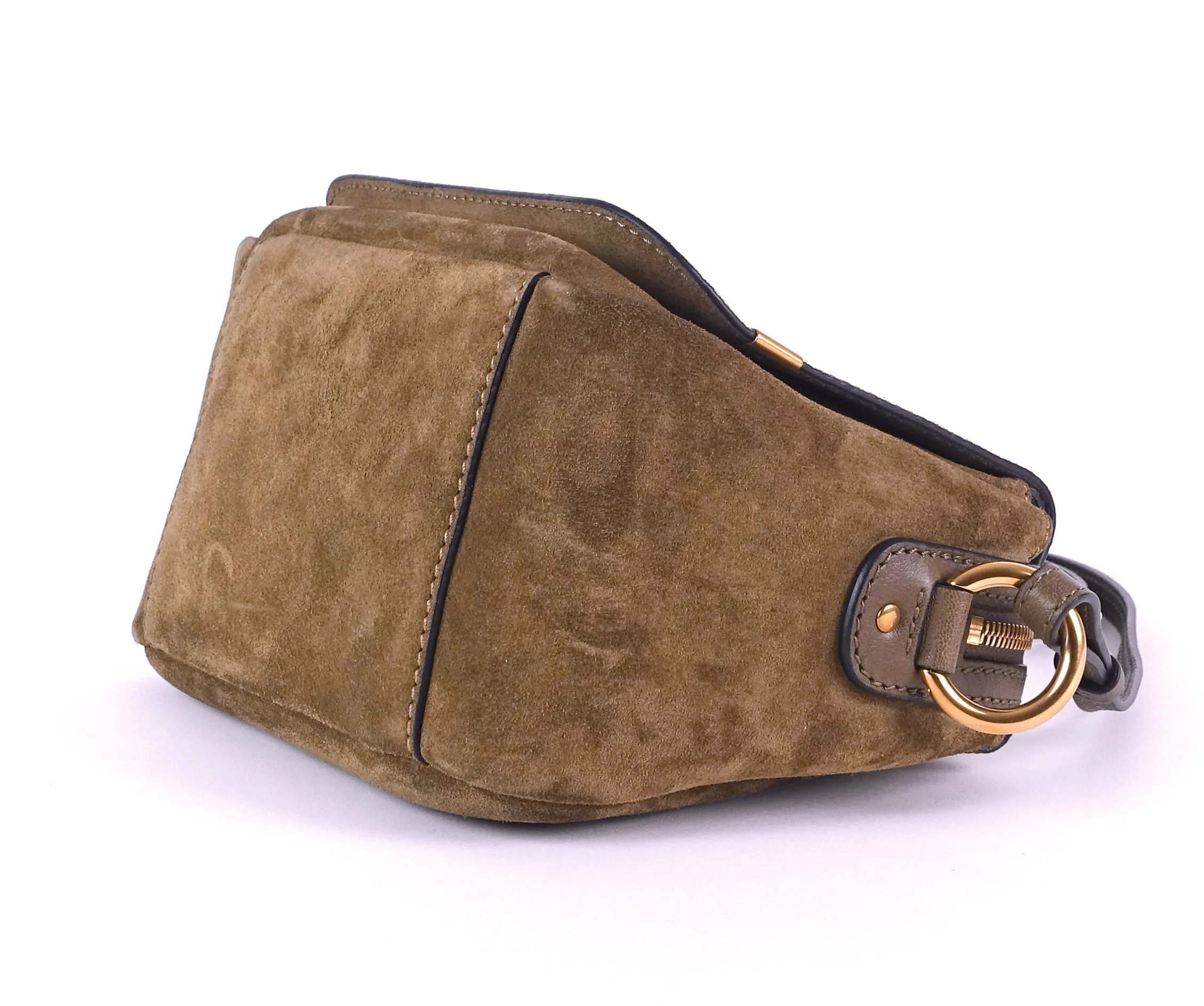 Indy Leather and Suede Camera Bag Bags_Chloé