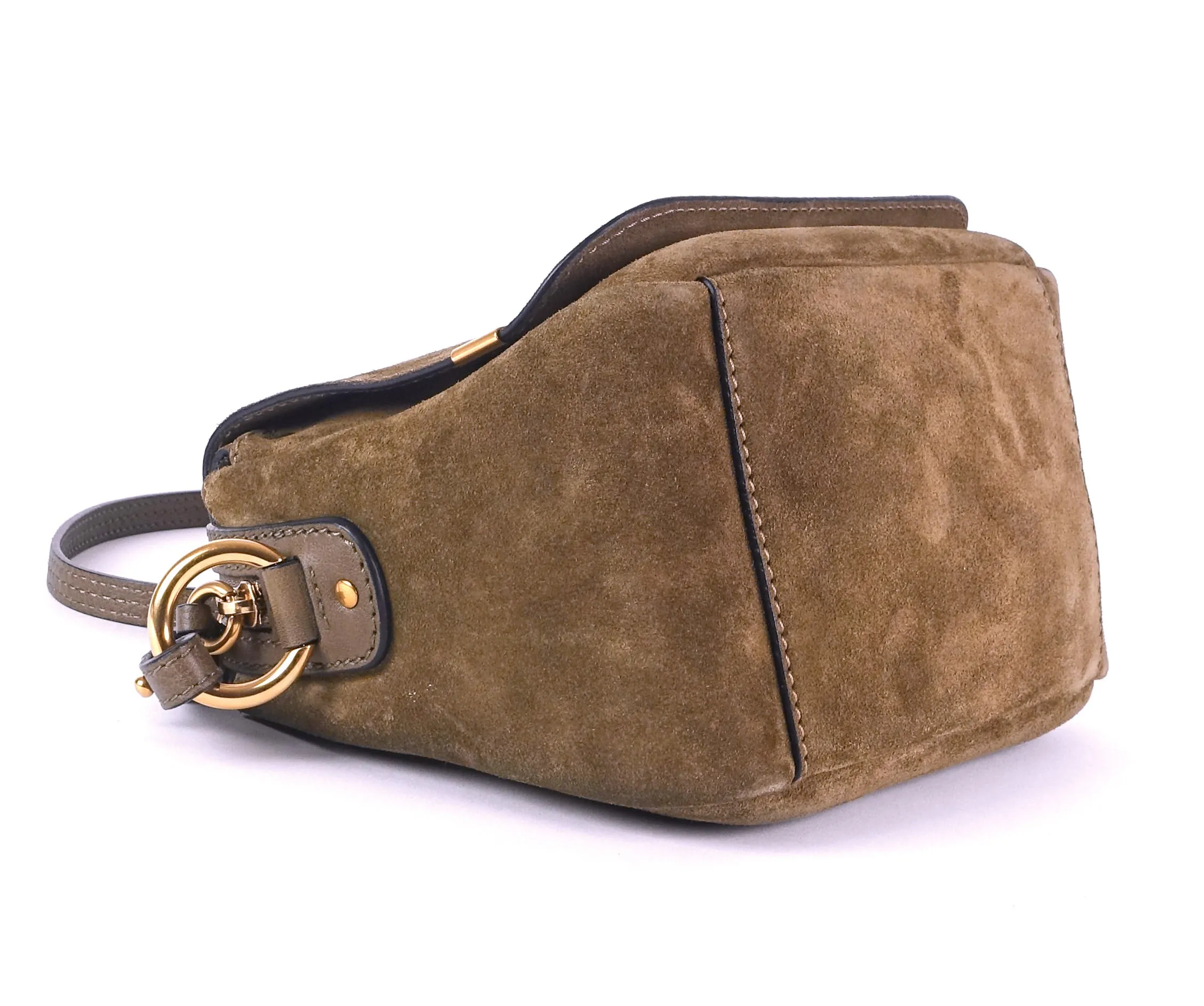 Indy Leather and Suede Camera Bag Bags_Chloé