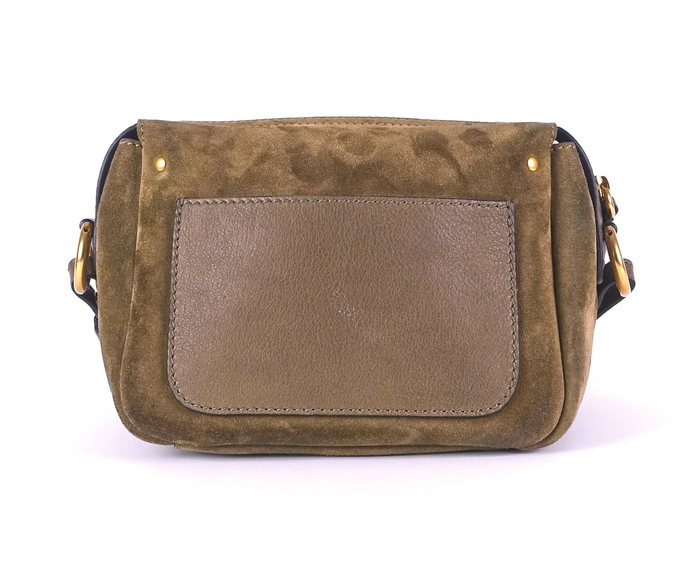 Indy Leather and Suede Camera Bag Bags_Chloé