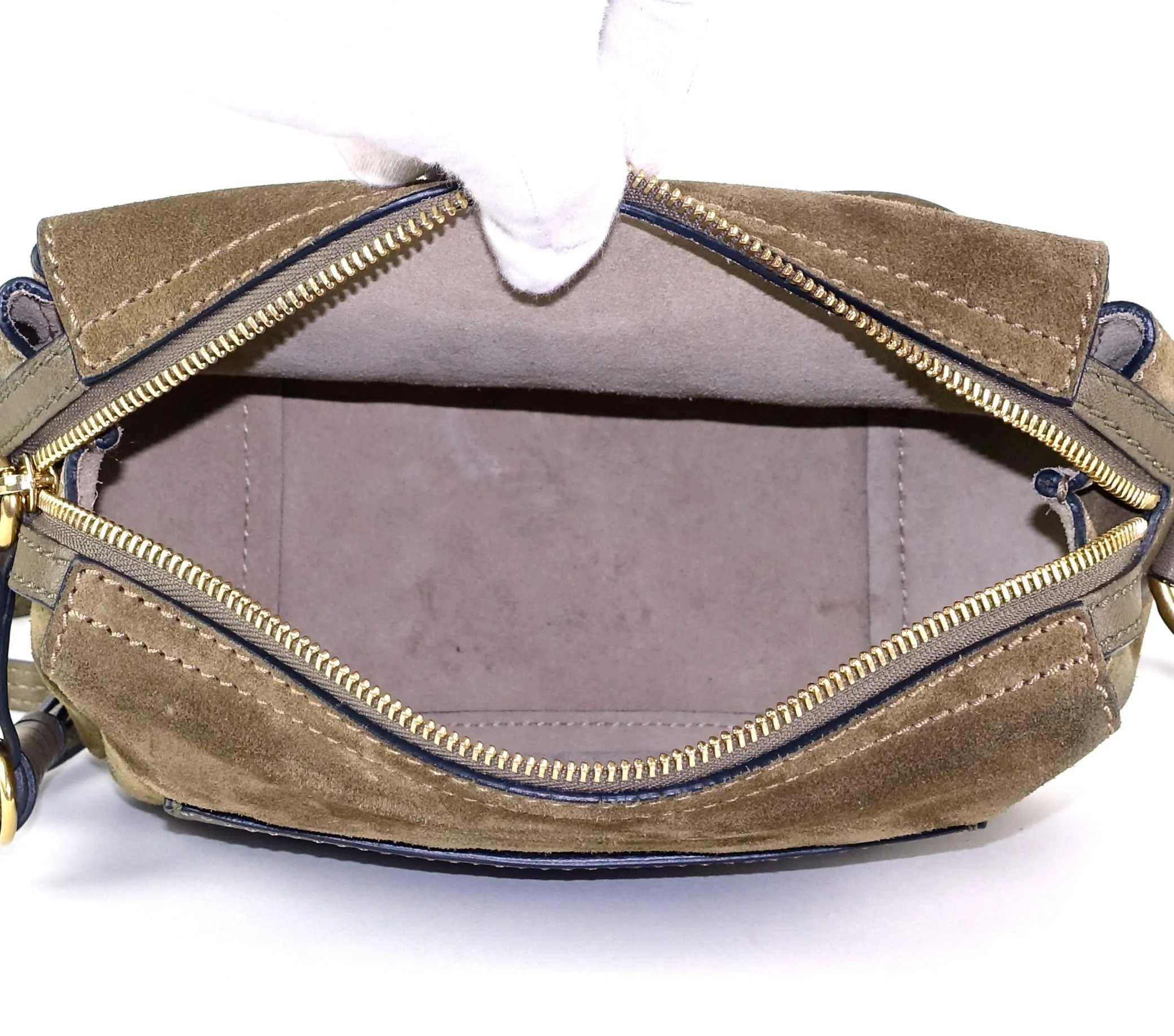 Indy Leather and Suede Camera Bag Bags_Chloé
