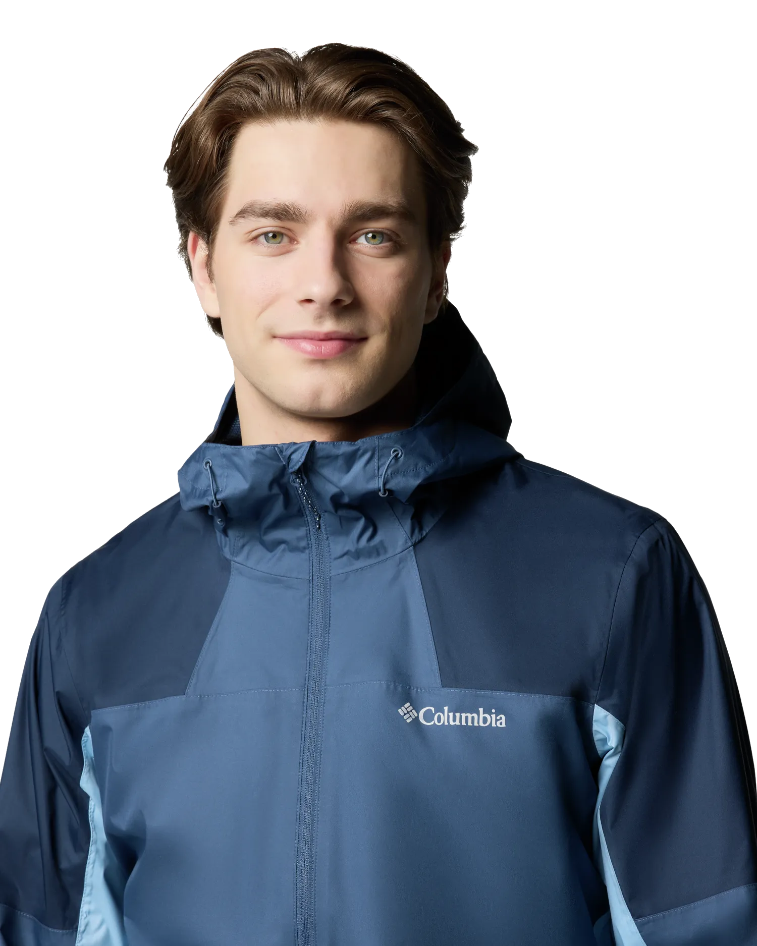 Inner Limits III Jacket in Dark Mountain, Collegiate Navy & Ripple Blue