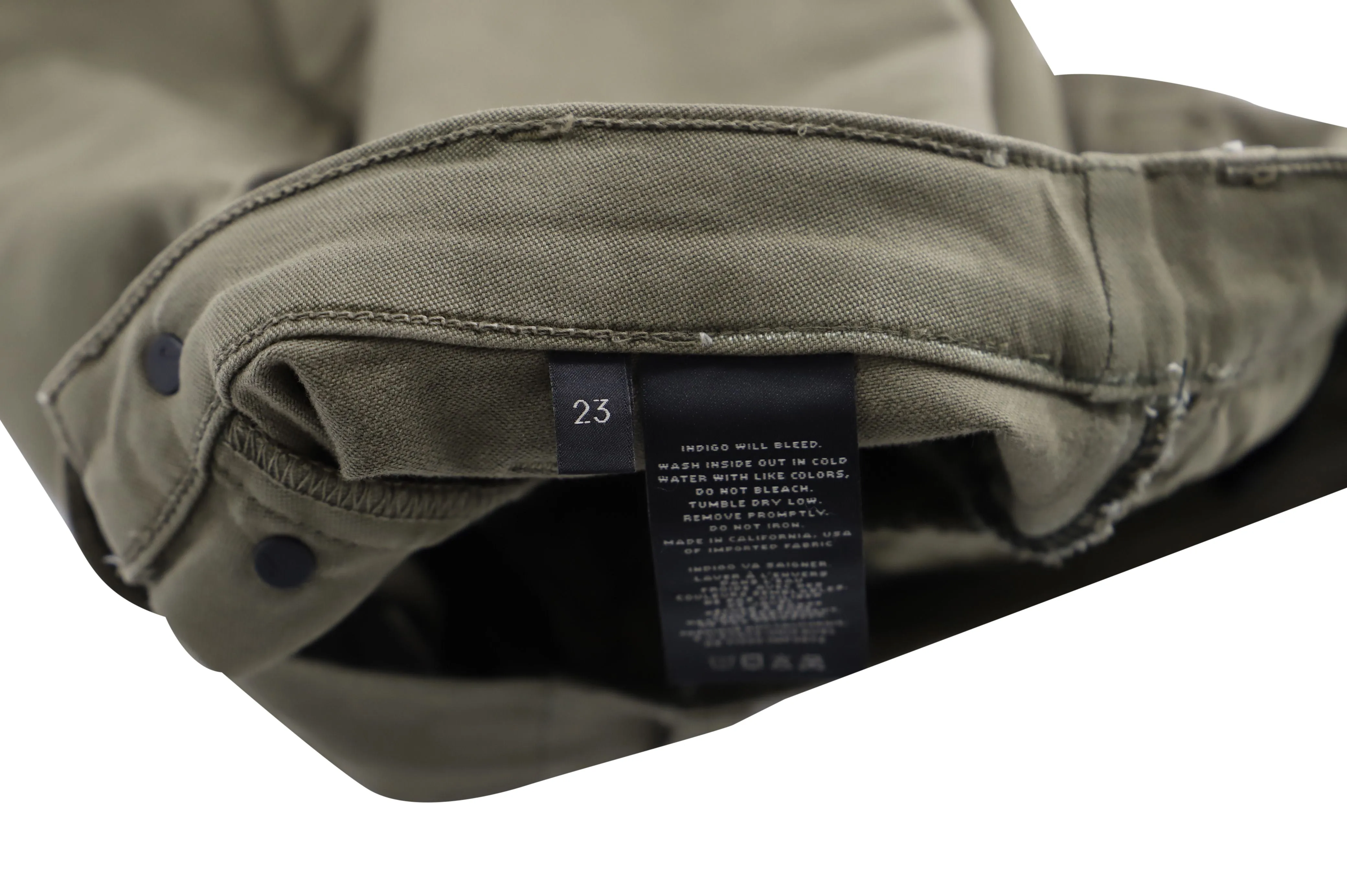 J Brand Pencil Denim Skirt in Brown Cotton