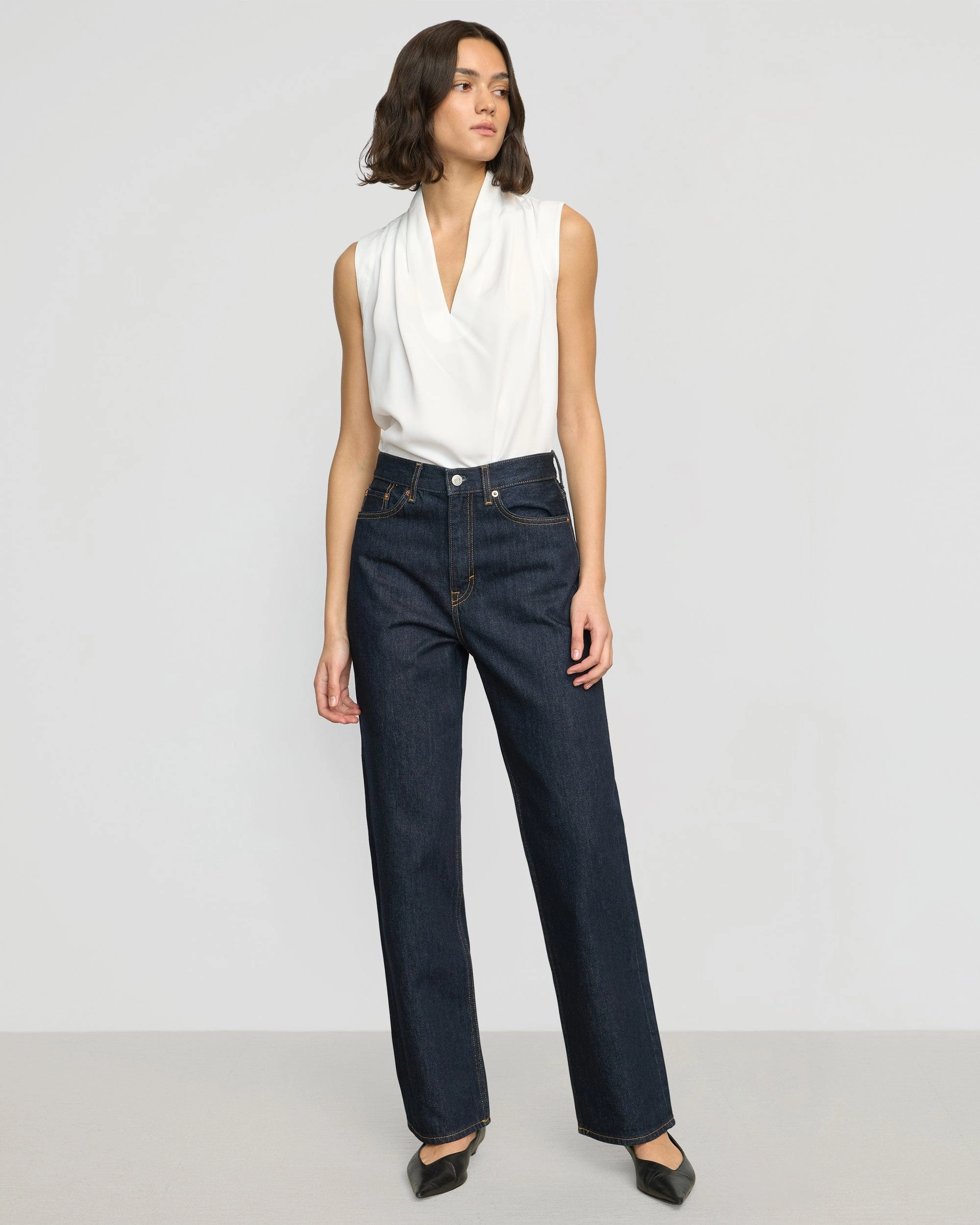 Jae V-Neck Sleeveless Blouse