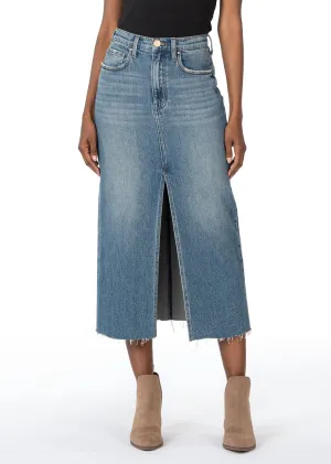 Jean Skirt A-Line In Blue