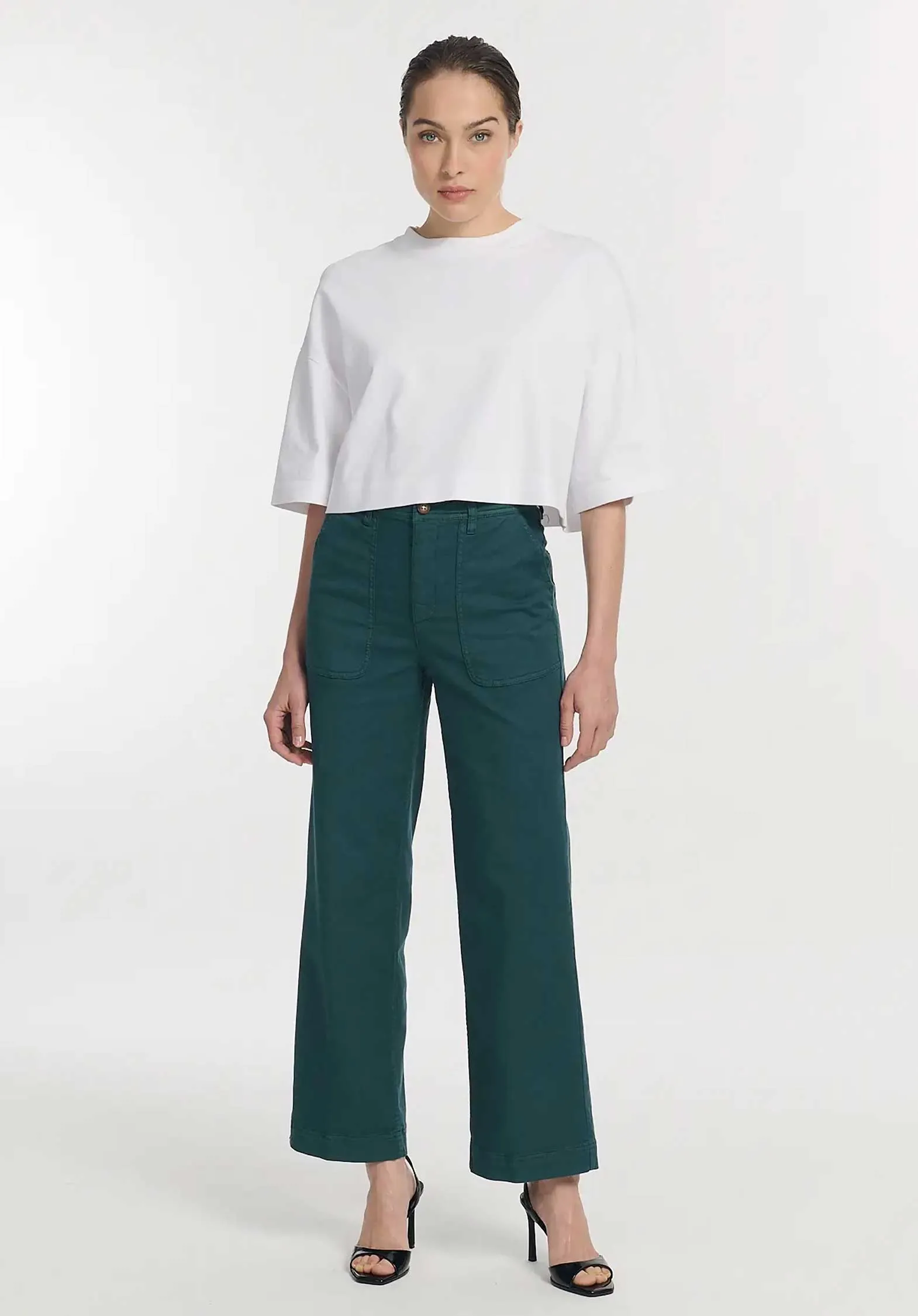 Jeans Po1116-251 Sunday Utility Moss