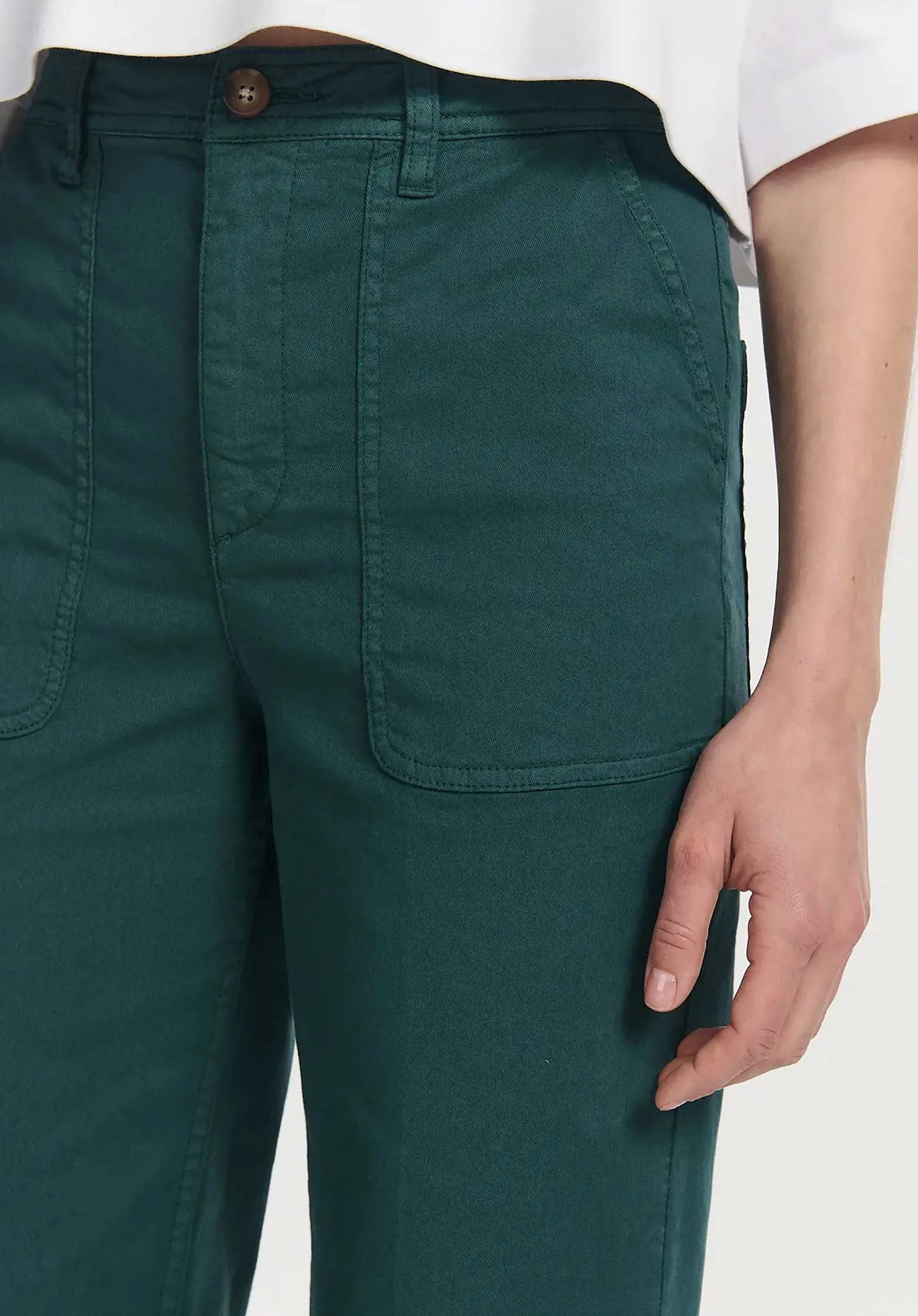 Jeans Po1116-251 Sunday Utility Moss