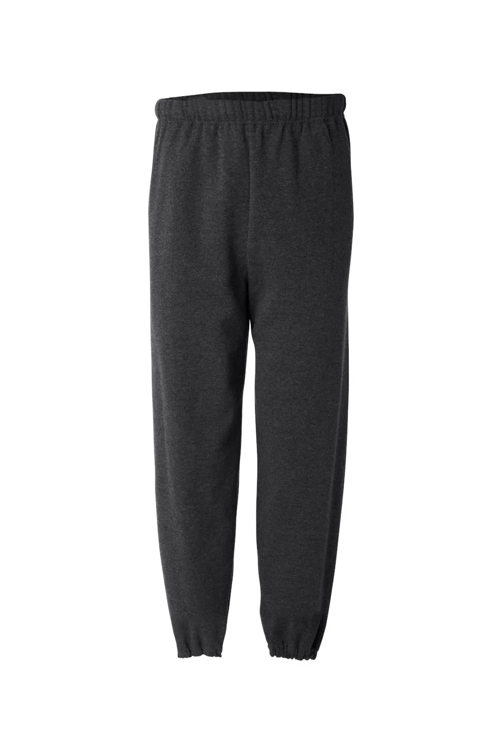Jerzees Mens NuBlend Pill Resistant Fleece Sweatpants - Heather Black
