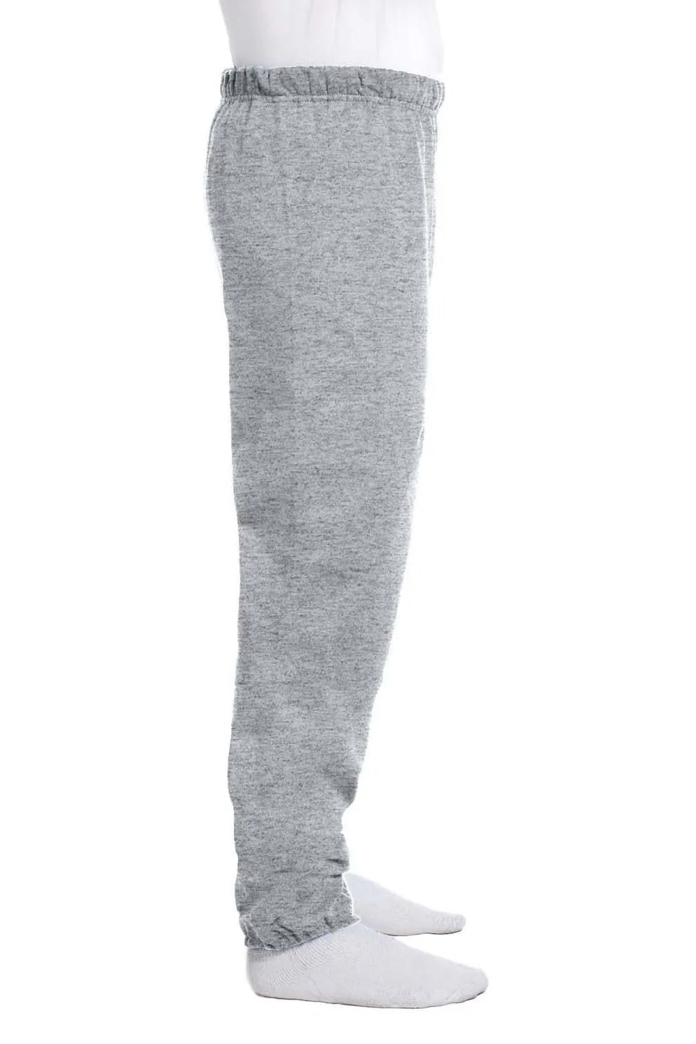 Jerzees Mens NuBlend Pill Resistant Fleece Sweatpants - Oxford Grey
