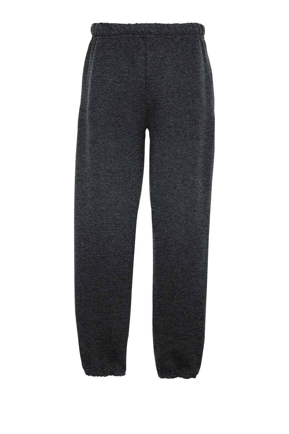 Jerzees Mens Super Sweats NuBlend Pill Resistant Fleece Sweatpants w/ Pockets - Heather Black