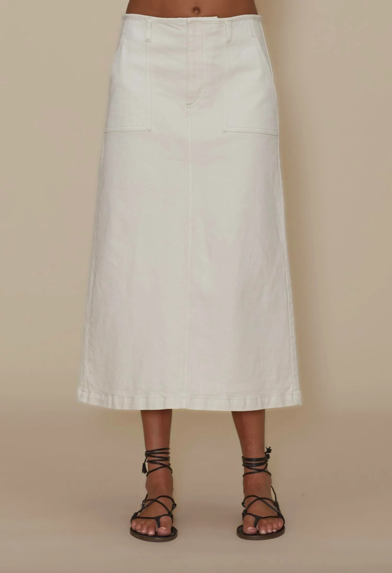 Jocelyn Skirt In Bone