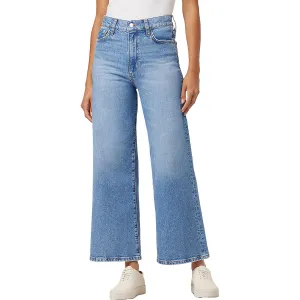 Joe's Jeans Womens The Mia Denim Faded Wide Leg Jeans