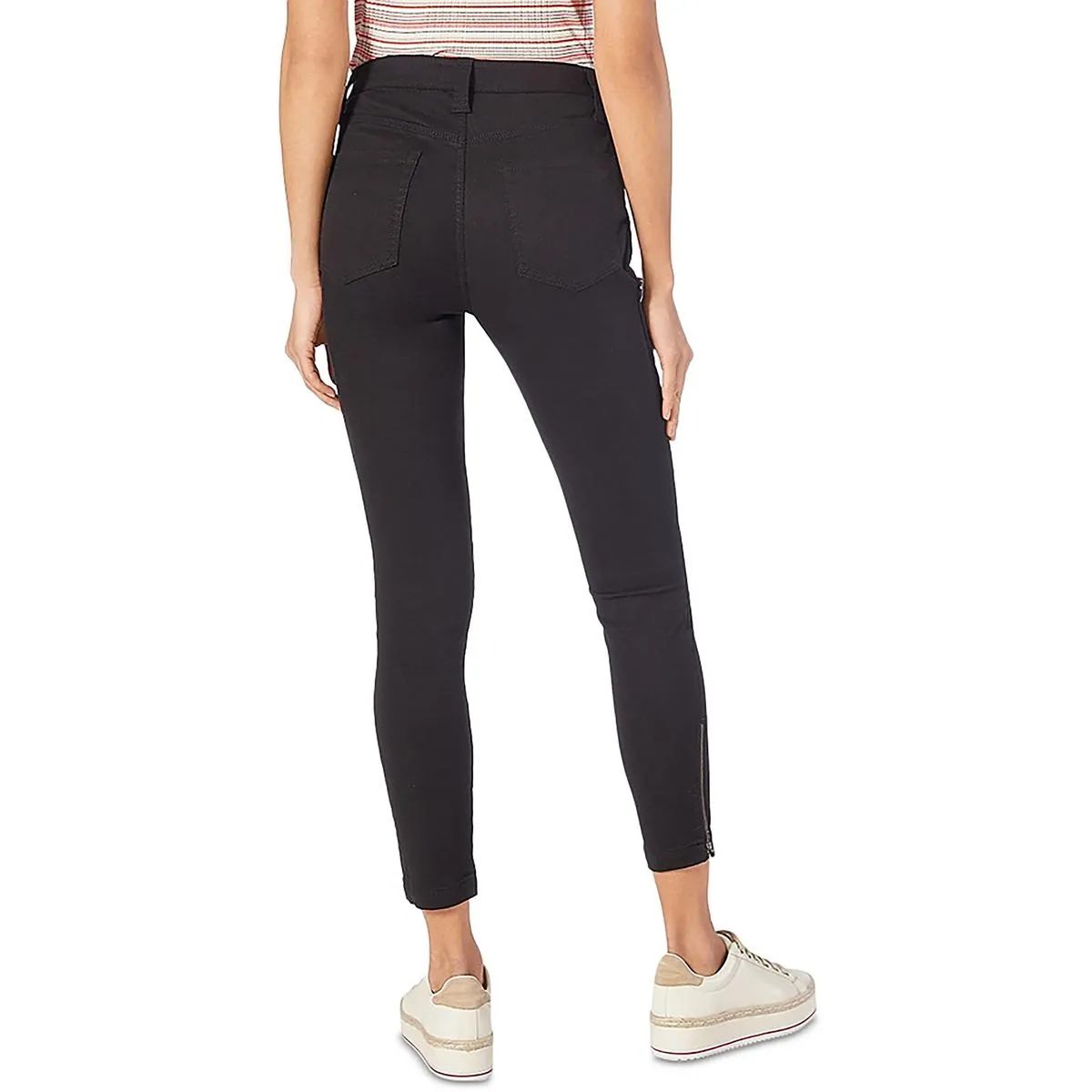 Joie Womens High Rise Zipper Skinny Jeans