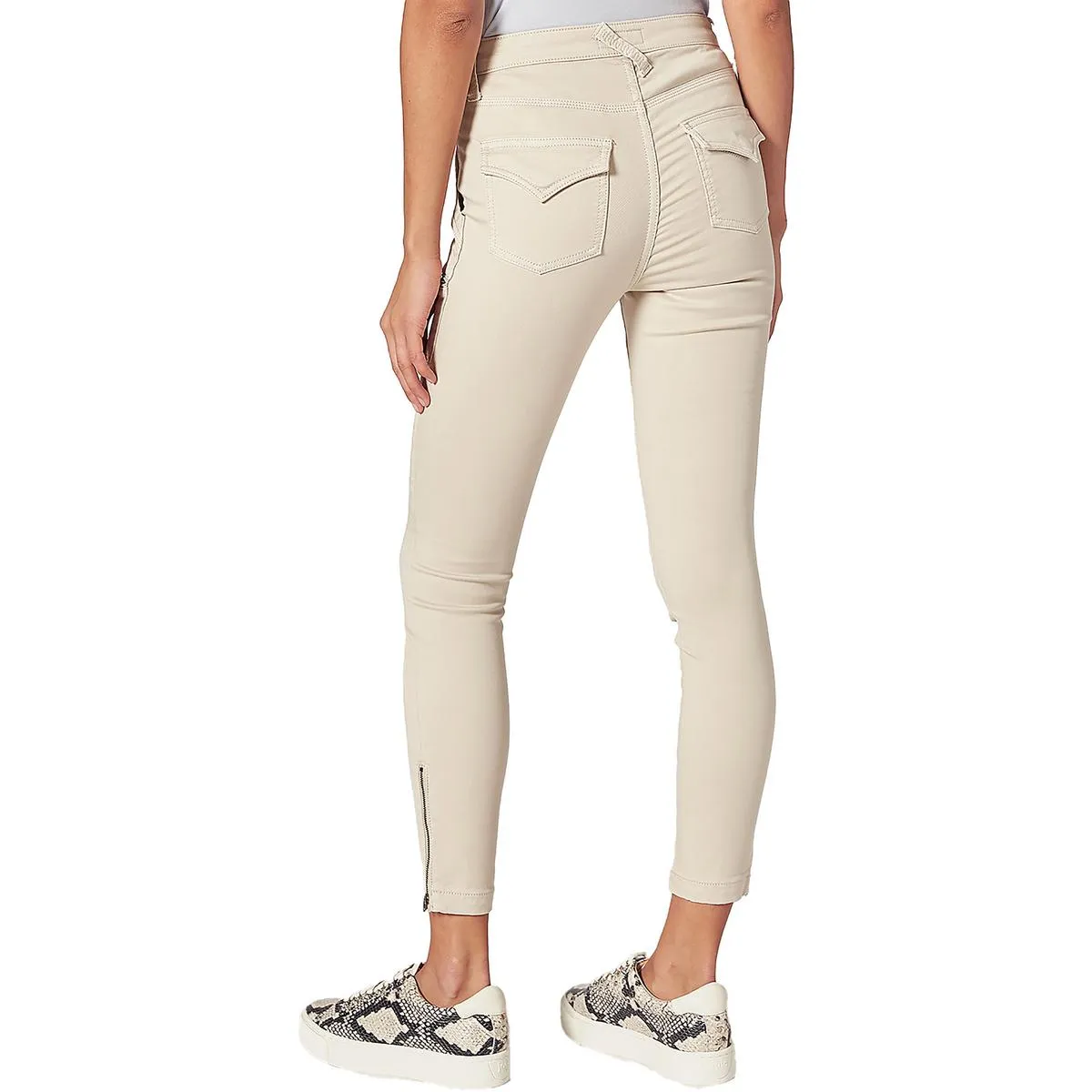 Joie Womens High Rise Zipper Skinny Jeans