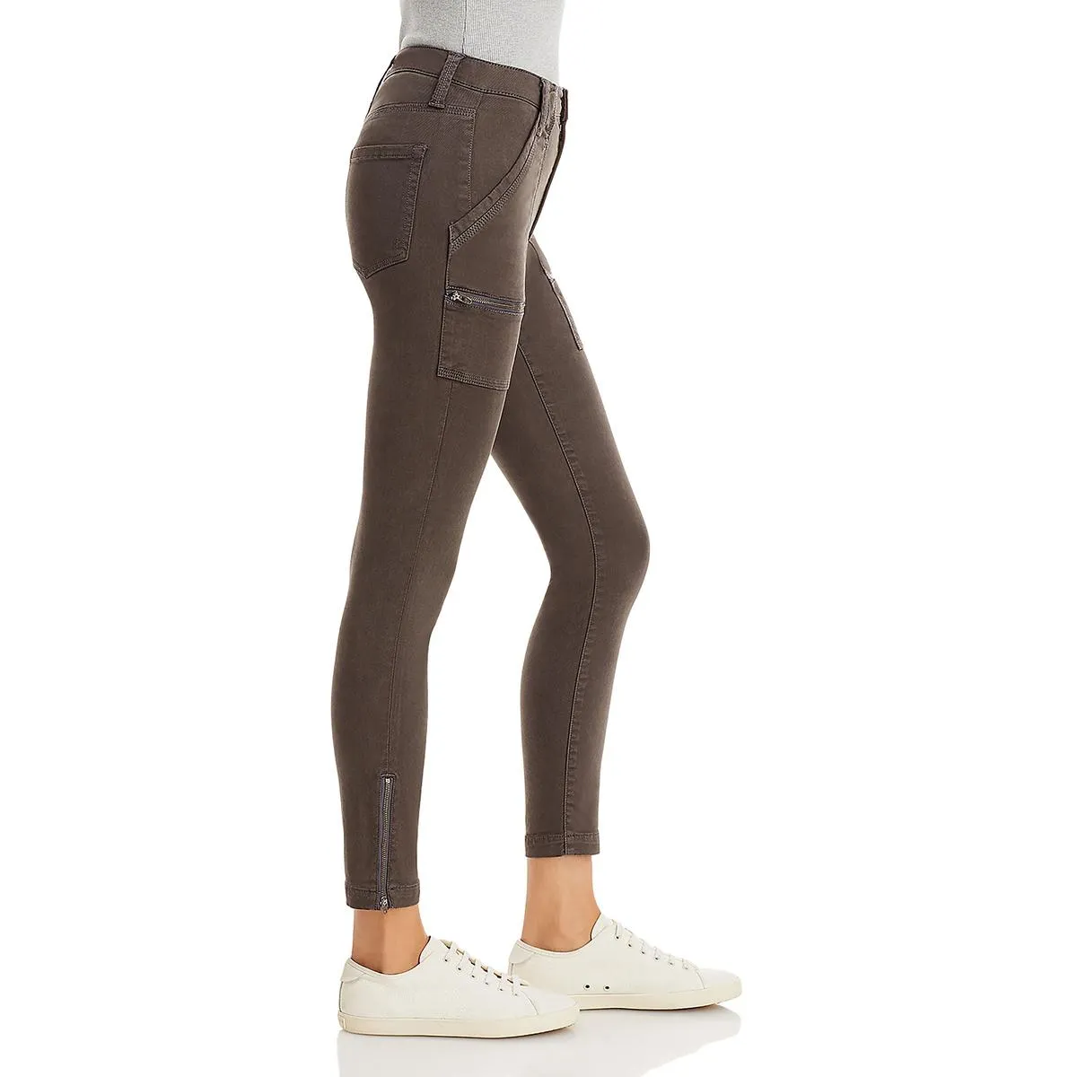 Joie Womens High Rise Zipper Skinny Jeans