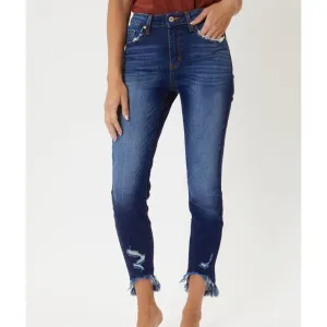 KanCan High Rise Ankle Skinny Jean