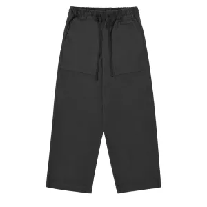 Kappy Heavy Cotton Fatigue Pants Charcoal