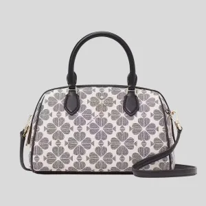 Kate Spade Bags KATE SPADE Signature Spade Flower Duffle Crossbody Bag Black Multi KG483