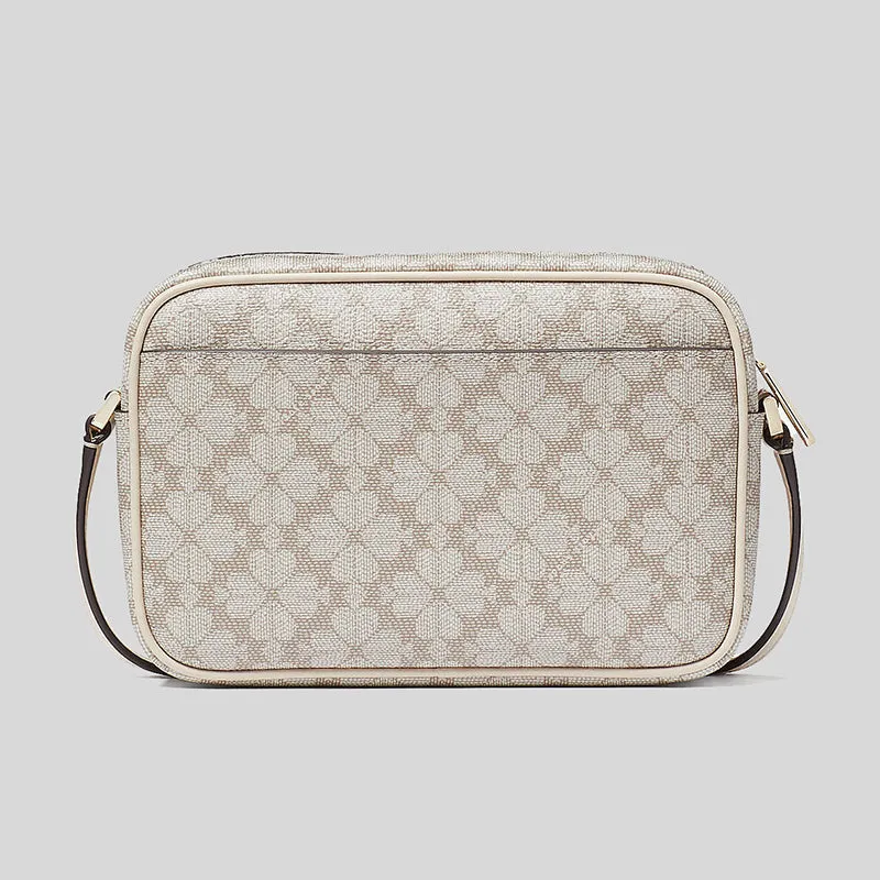 Kate Spade Bags Kate Spade Spade Flower PVC Mini Camera Bag Dark Beige Multi KG489