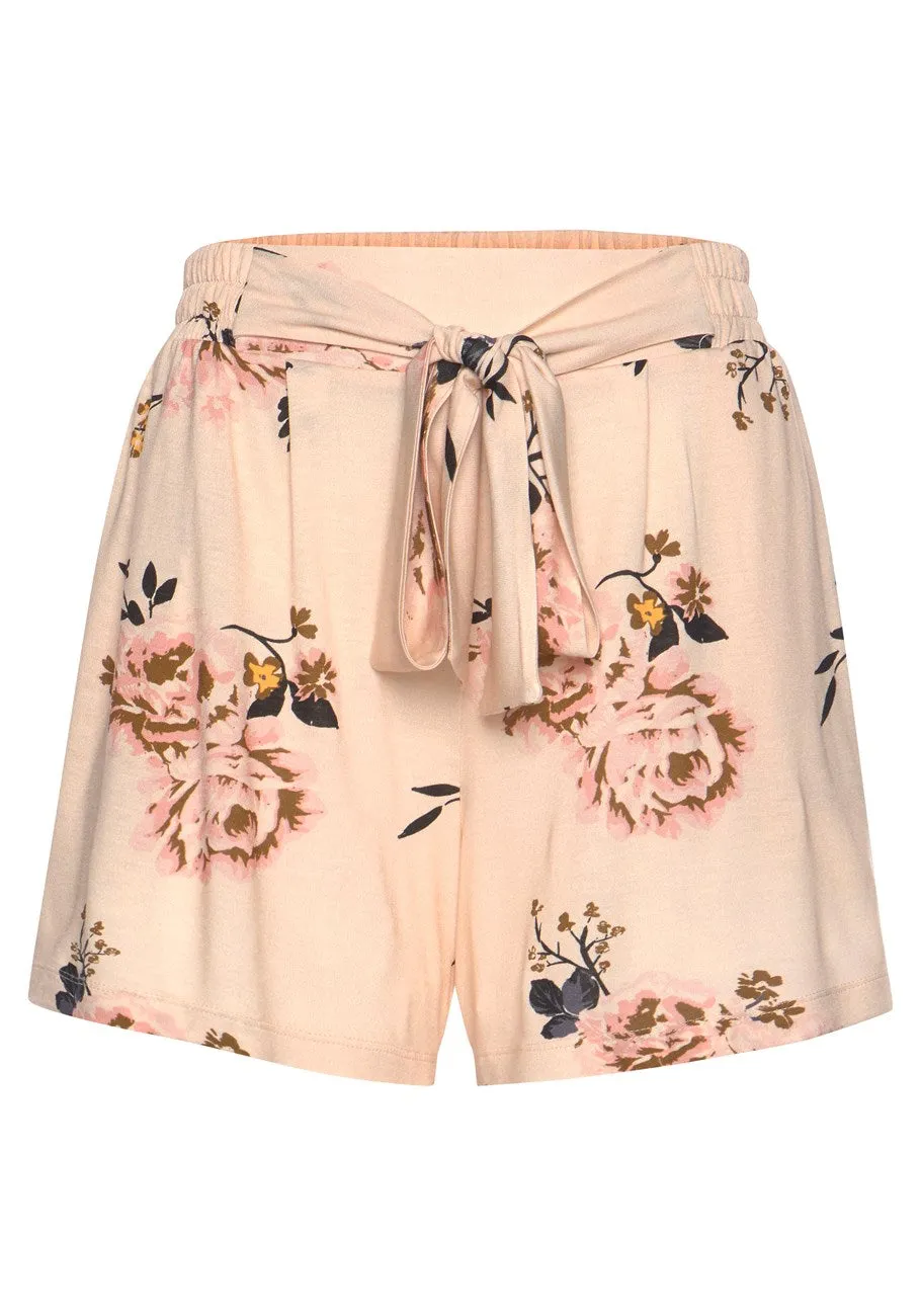 LASCANA Women's Tie Waist Shorts