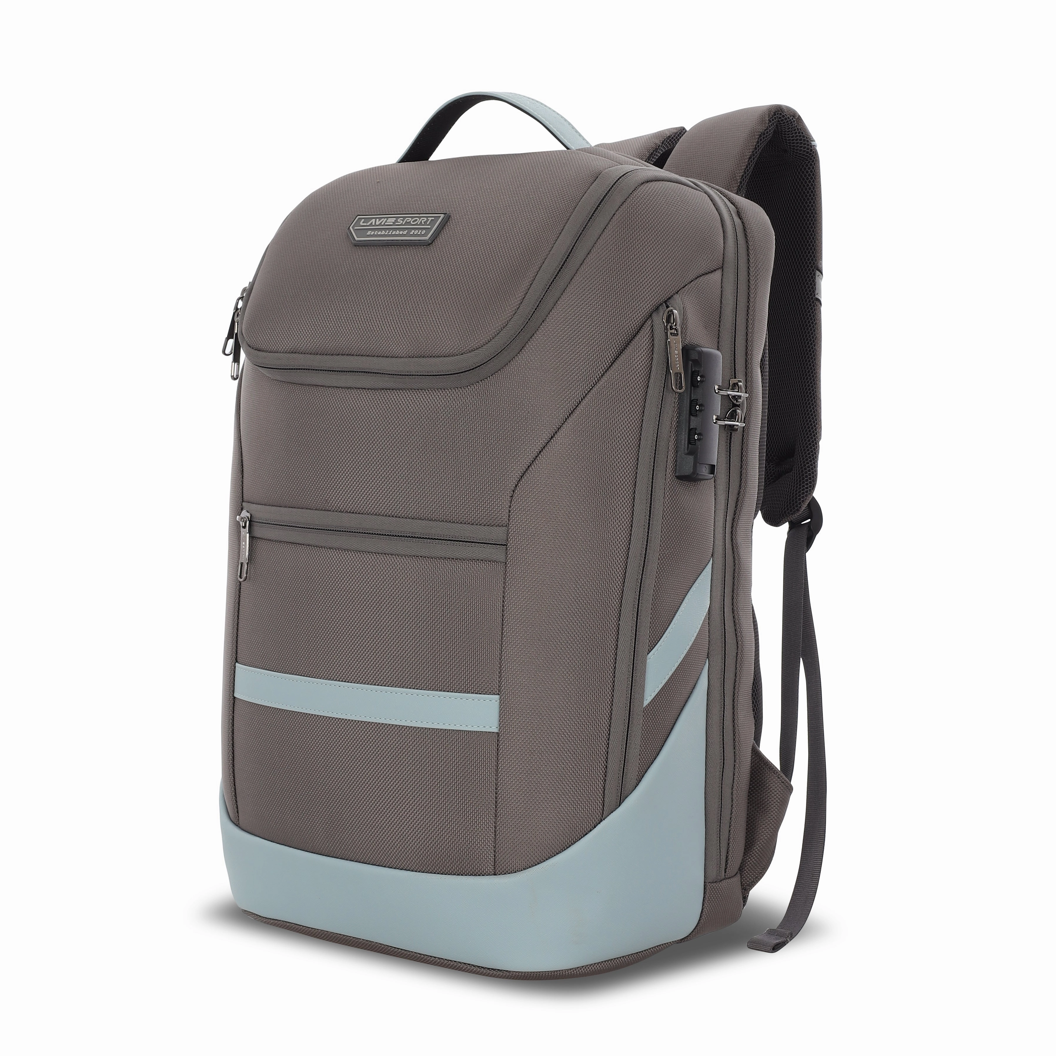 Lavie Sport Emperor 24L Anti-theft Laptop Backpack For Boys & Girls in Black and Red Colour