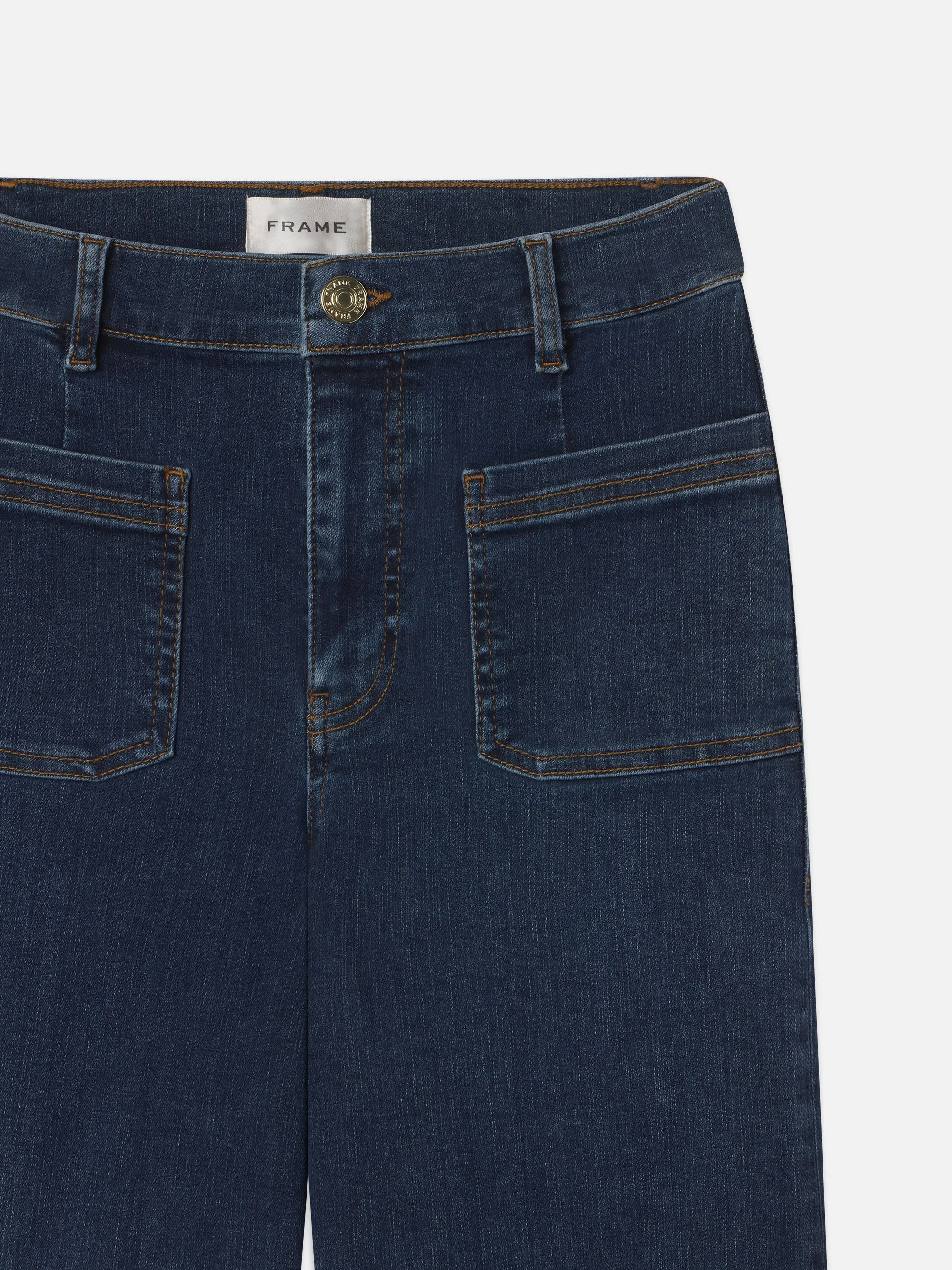 Le Slim Palazzo Bardot Pocket -- Cursive